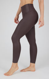 Interlink Faux Leather High Waist Cire 7/8 Ankle - 90 Degree by Reflex