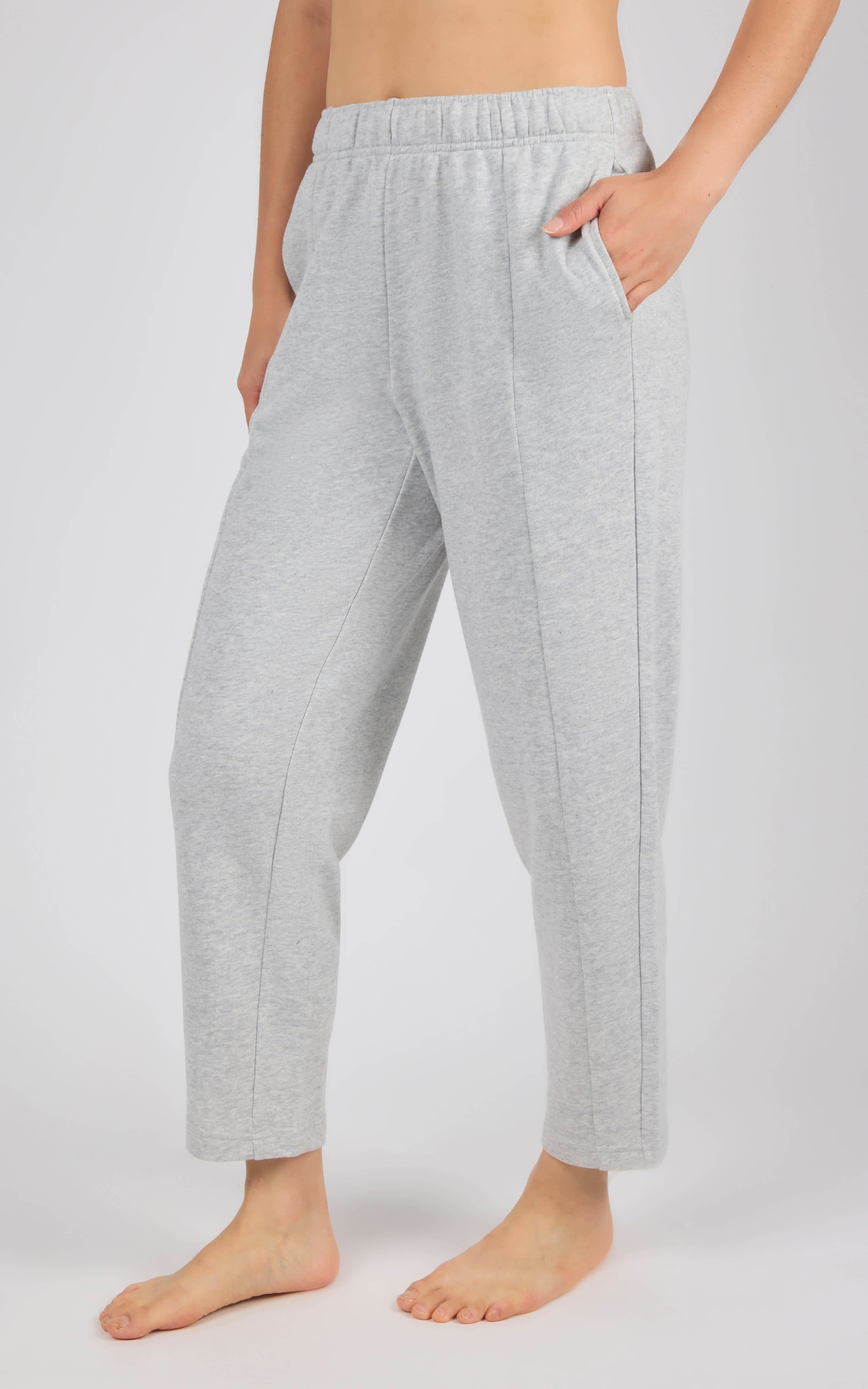 Loop Terry Stonewash Summit Way 7/8 Tapered Pant - 90 Degree by Reflex