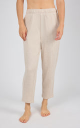 Loop Terry Stonewash Summit Way 7/8 Tapered Pant - 90 Degree by Reflex