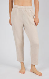 Loop Terry Stonewash Summit Way 7/8 Tapered Pant - 90 Degree by Reflex