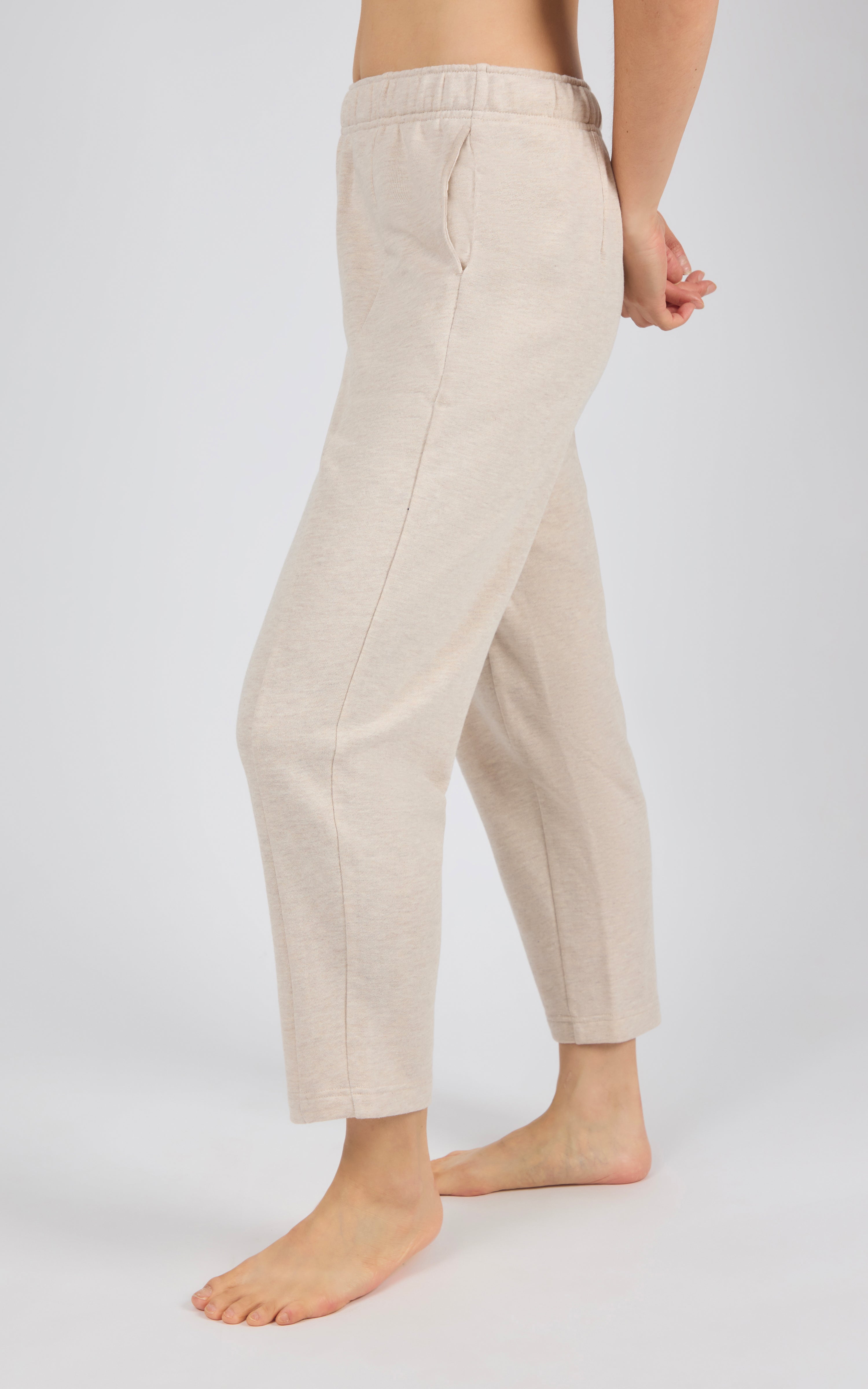 Loop Terry Stonewash Summit Way 7/8 Tapered Pant - 90 Degree by Reflex