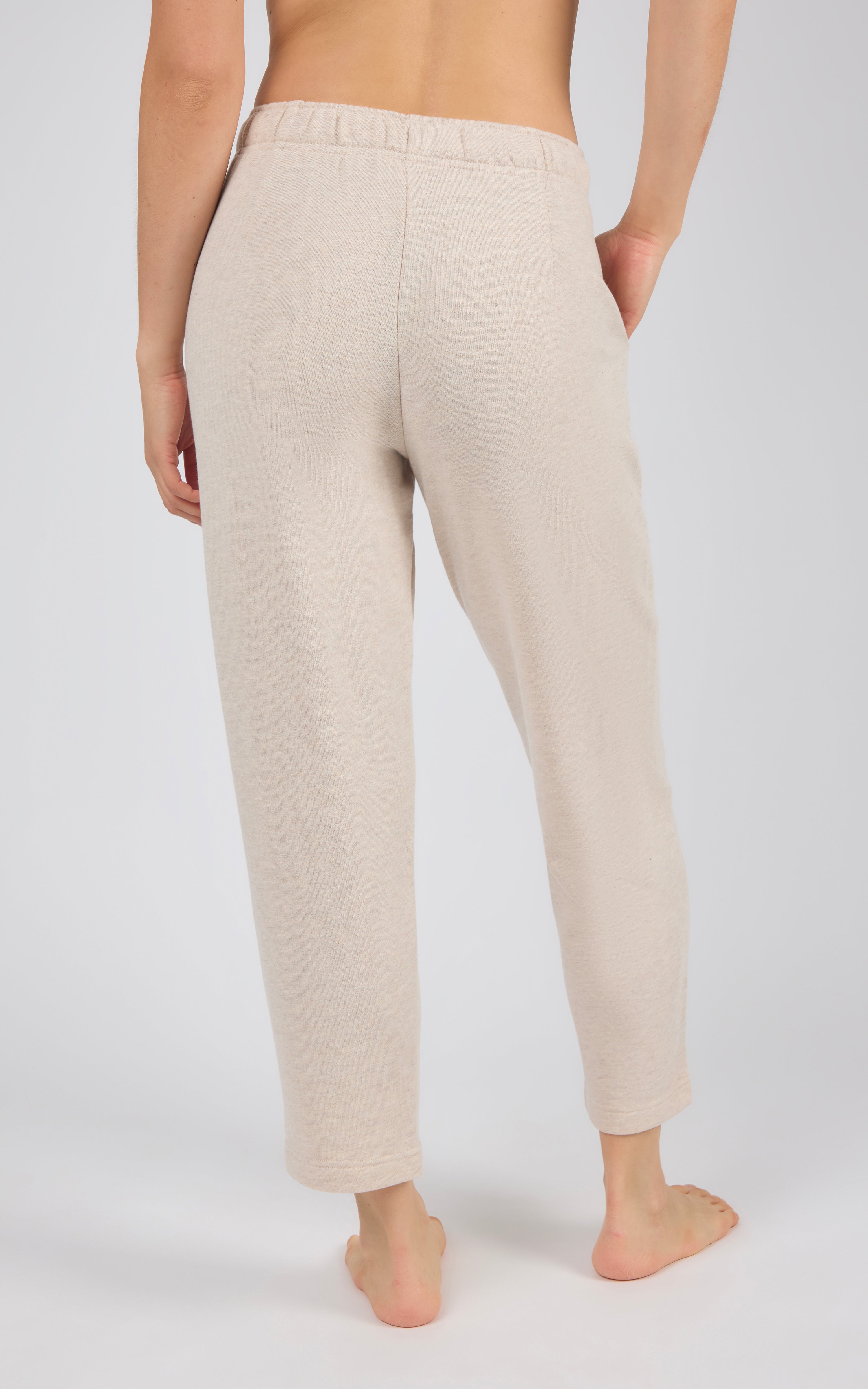 Loop Terry Stonewash Summit Way 7/8 Tapered Pant - 90 Degree by Reflex