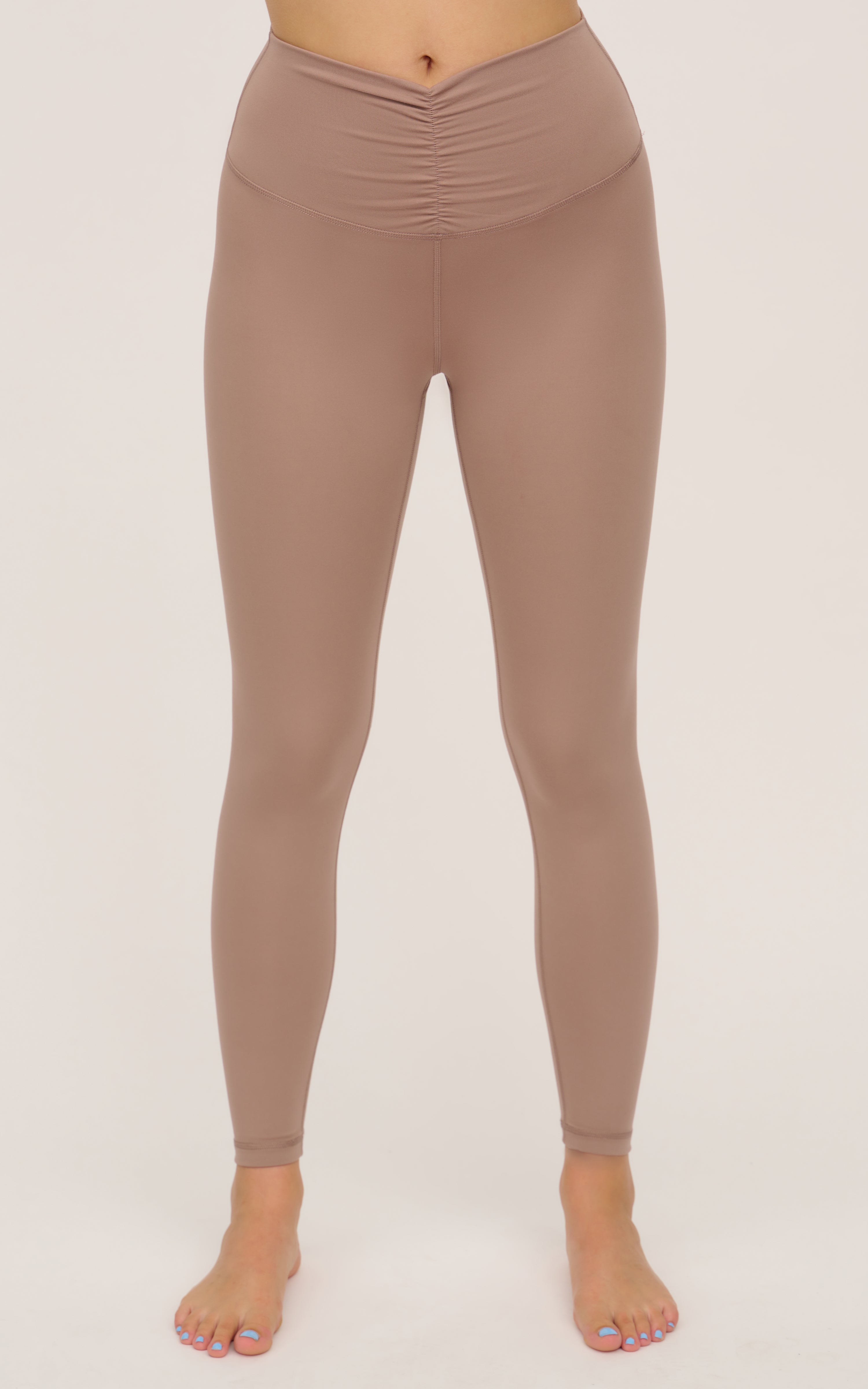 Lux Ballerina Ruched 7/8 Ankle Legging