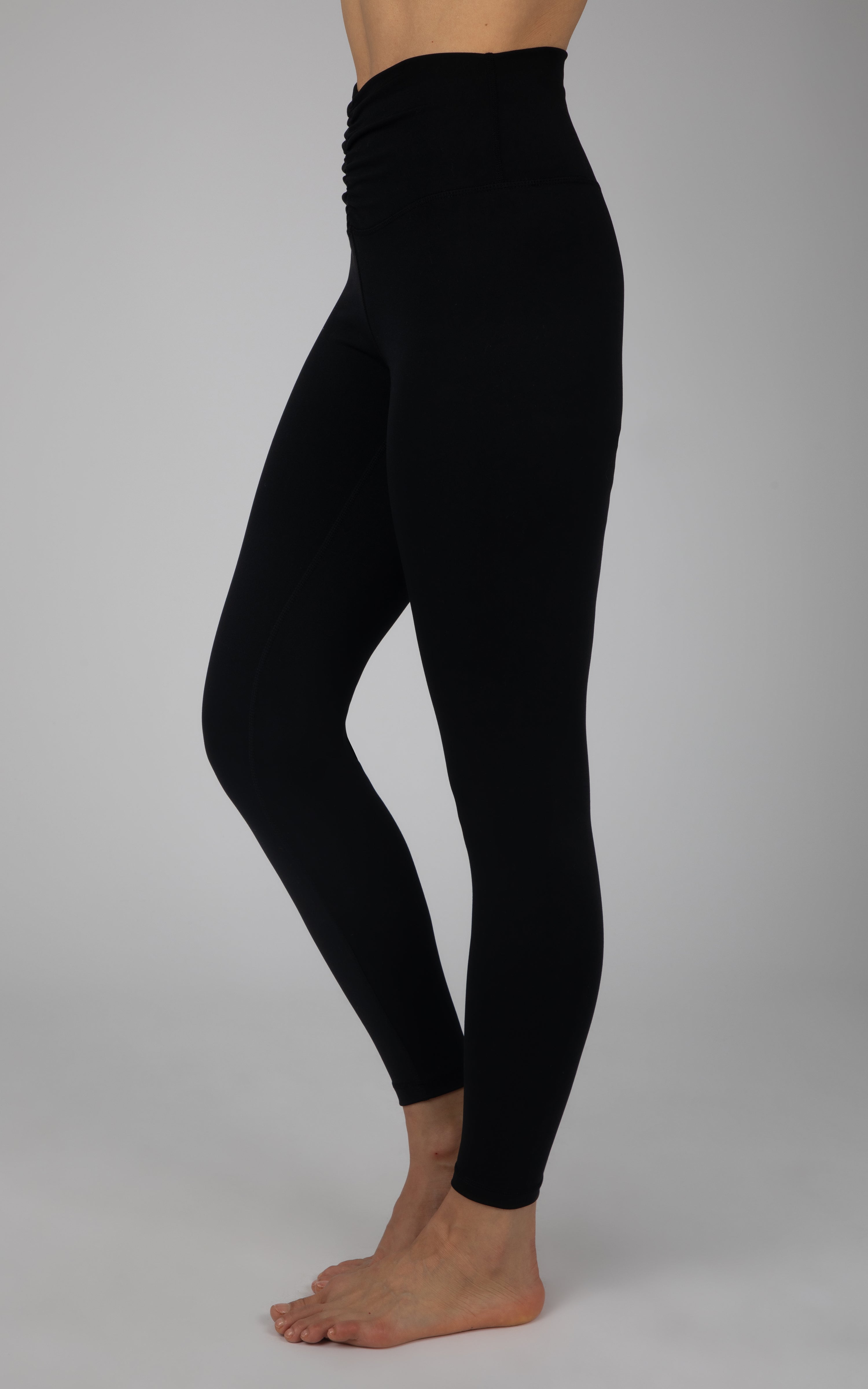 Lux Ballerina Ruched 7/8 Ankle Legging