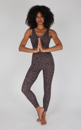 Lux Leopard Ankle Legging