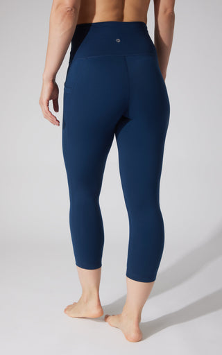 2 PK Interlock Side Pocket and Everyday Capris - 90 Degree by Reflex