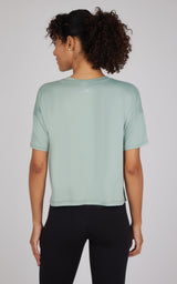 2 Pack Super Soft Deluxe Boxy Cropped Tee - 90 Degree by Reflex