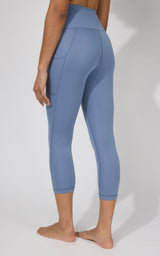 2 PK Interlock Side Pocket and Everyday Capris - 90 Degree by Reflex
