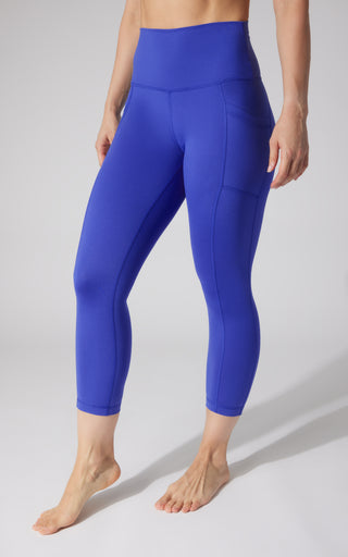 2 PK Interlock Side Pocket and Everyday Capris - 90 Degree by Reflex