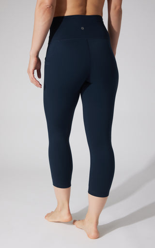 2 PK Interlock Side Pocket and Everyday Capris - 90 Degree by Reflex