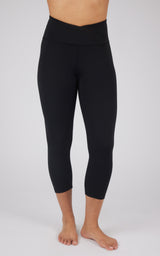 2 PK Interlock Crossover & Everyday Capris - 90 Degree by Reflex