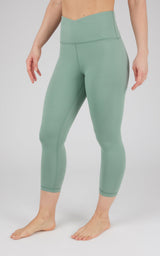 2 PK Interlock Crossover & Everyday Capris - 90 Degree by Reflex