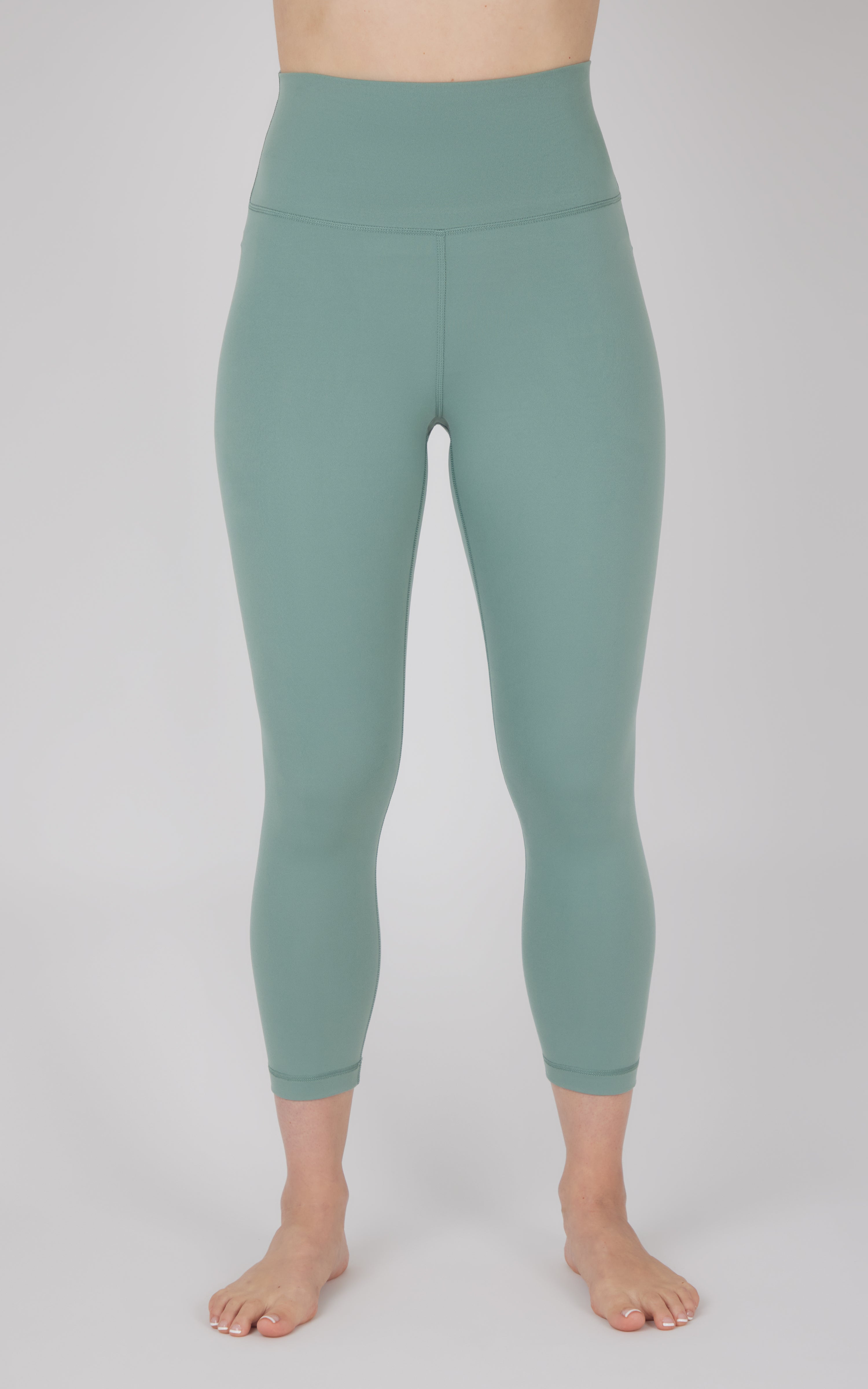 Lux Elastic Free High Waist Capri - 90 Degree by Reflex