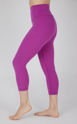 Lux Elastic Free High Waist Capri - 90 Degree by Reflex