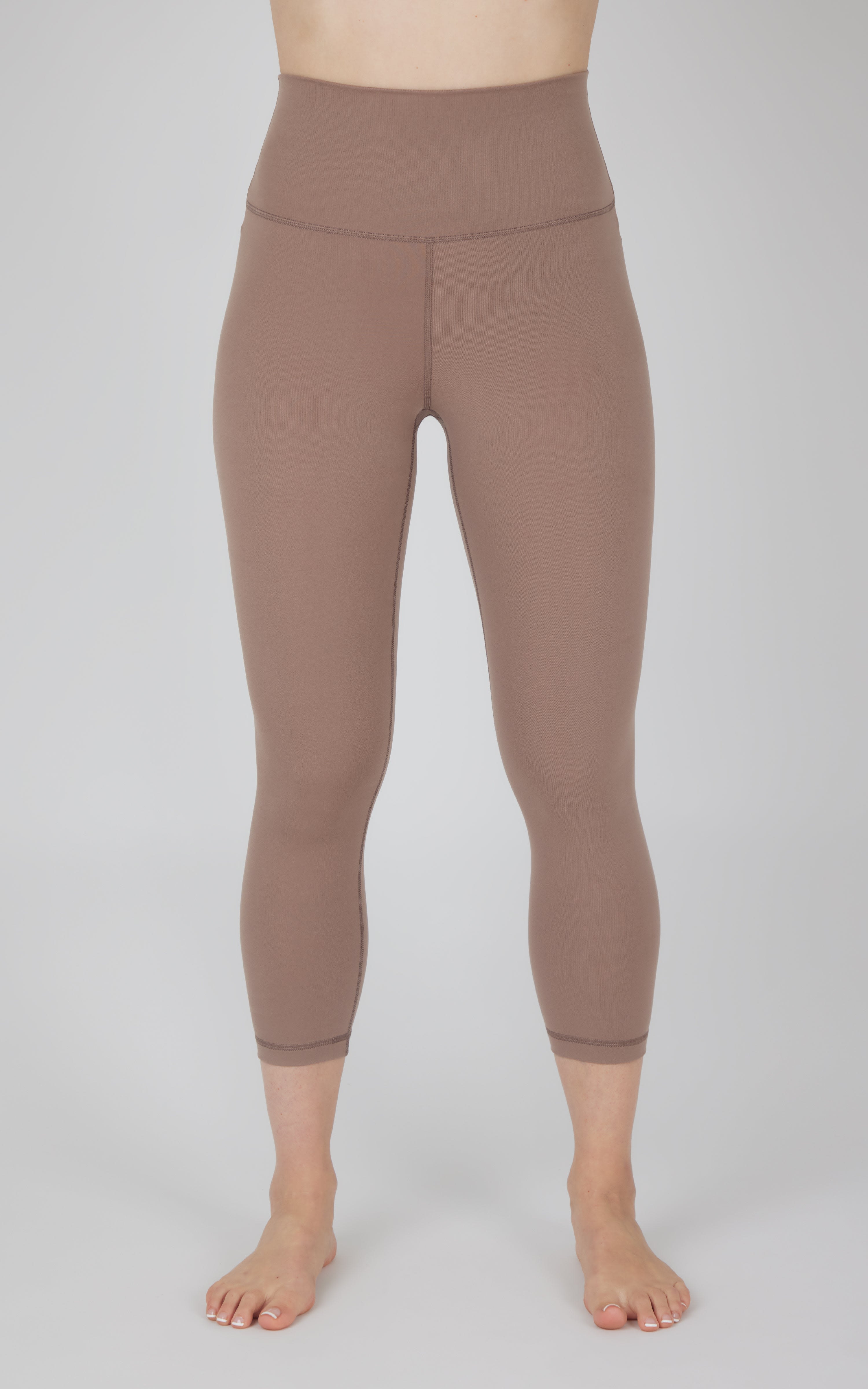 Lux Elastic Free High Waist Capri - 90 Degree by Reflex