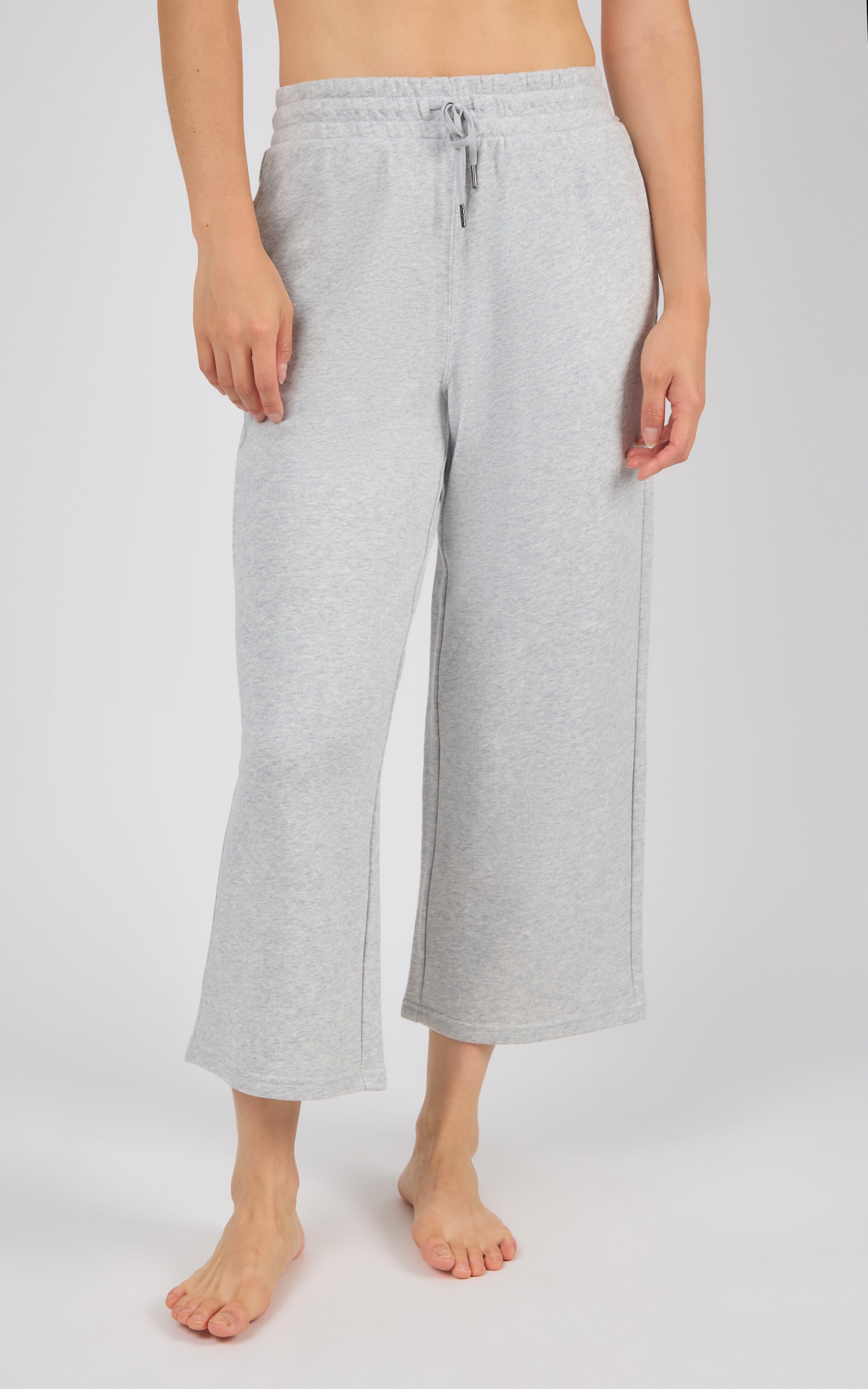 Washed Loop Terry Lanston Culotte Pant - 90 Degree by Reflex