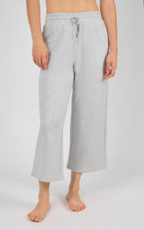 Washed Loop Terry Lanston Culotte Pant - 90 Degree by Reflex