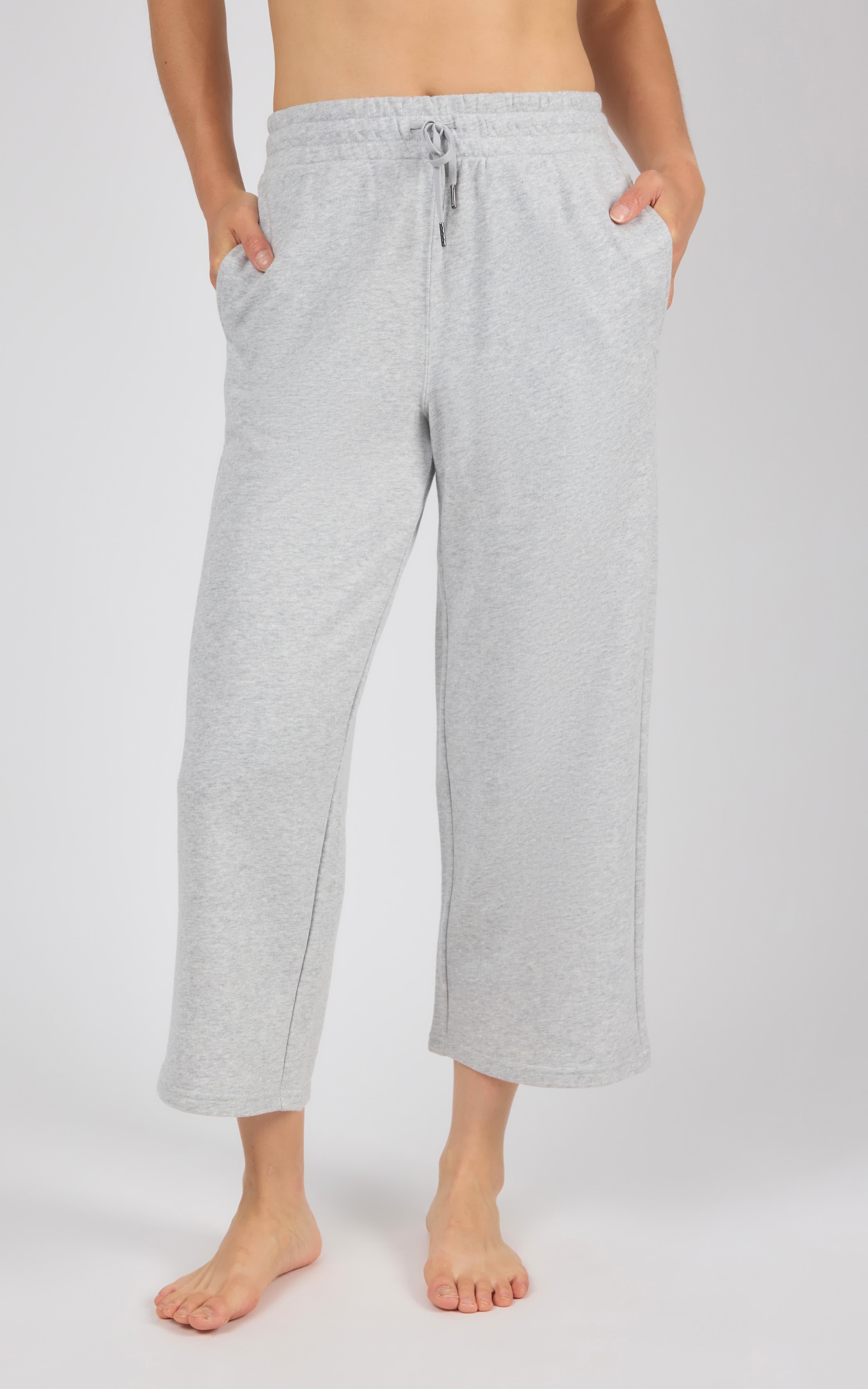 Washed Loop Terry Lanston Culotte Pant - 90 Degree by Reflex