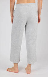 Washed Loop Terry Lanston Culotte Pant