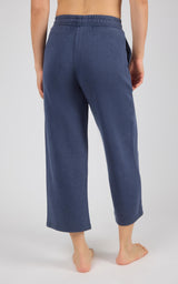 Washed Loop Terry Lanston Culotte Pant - 90 Degree by Reflex