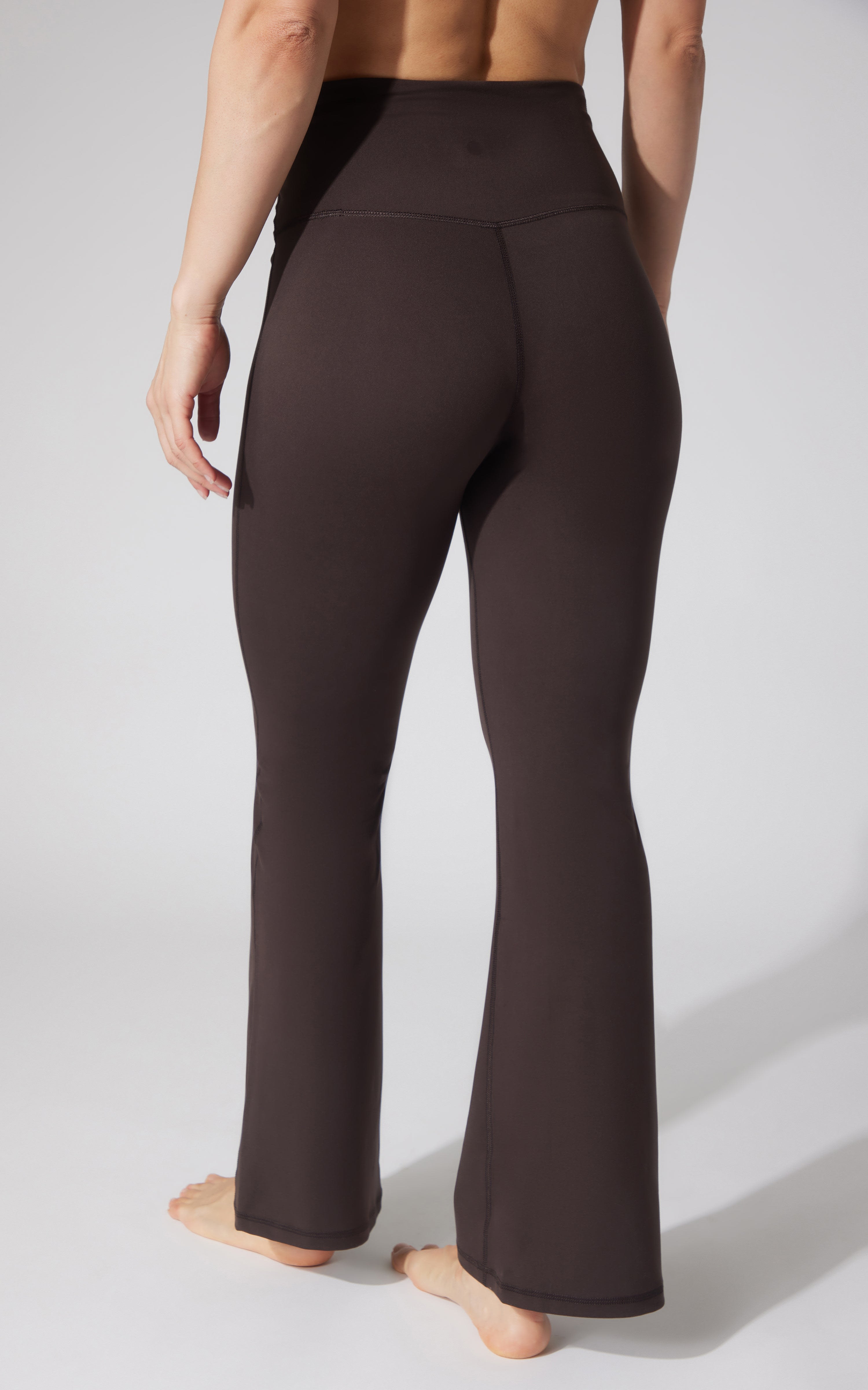 Lux Hudson Elastic Free V-Back 7/8 Flare Pant - 90 Degree by Reflex