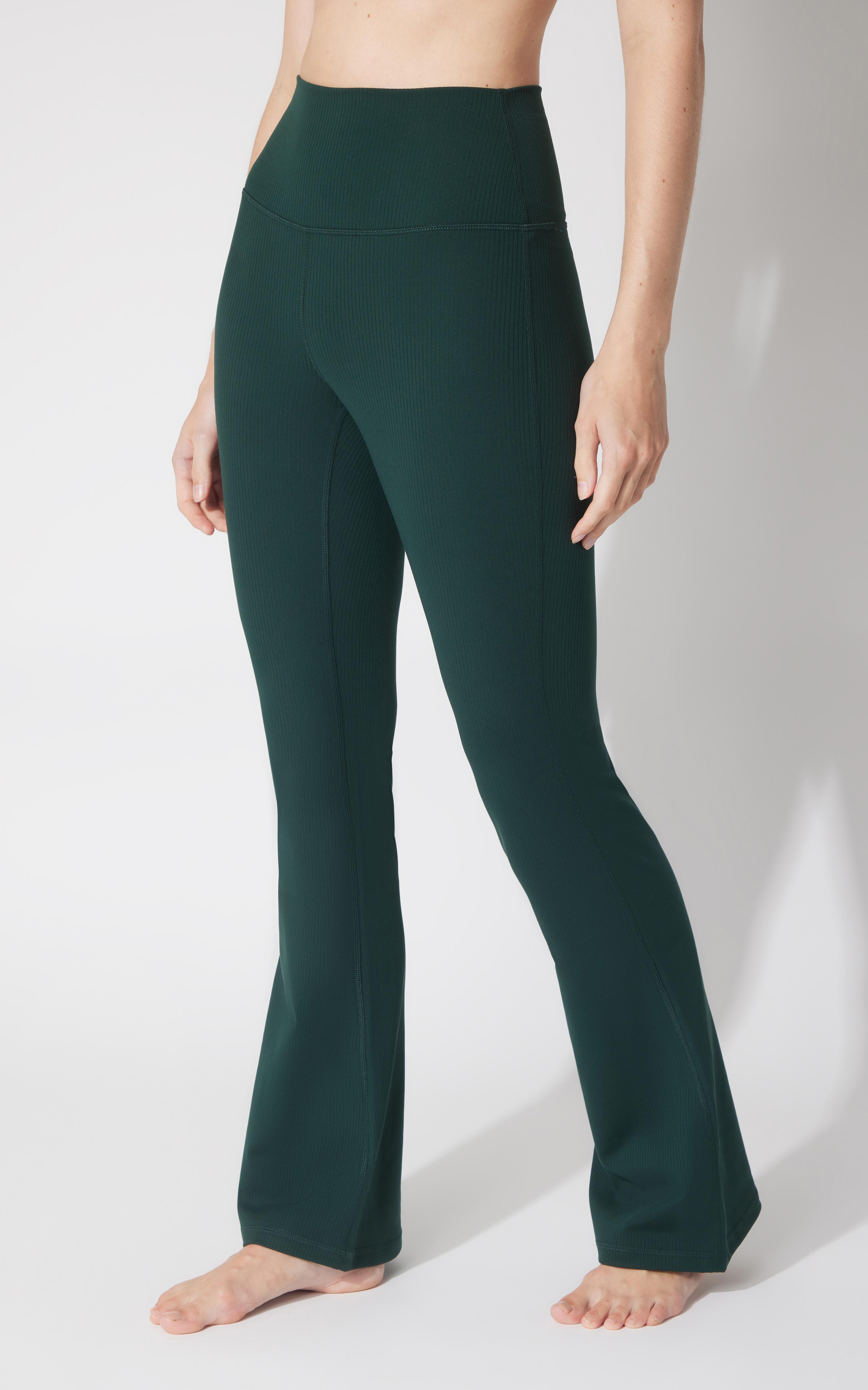 Felix Lux Ribbed Everyday Elastic Free Flare Leg Pant - 90 Degree by Reflex