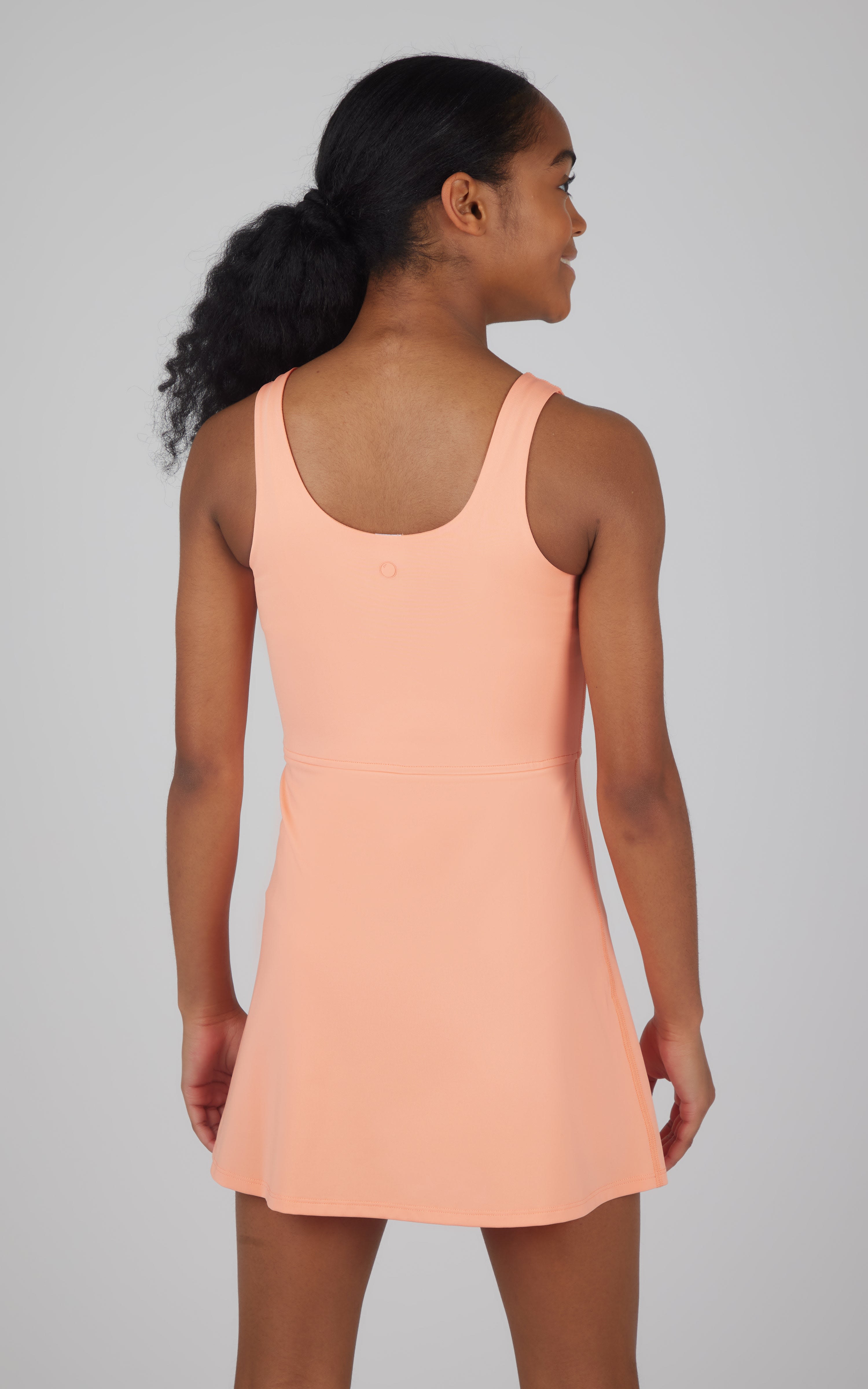 Girls Double Tee Tennis Dress - 90 Degree by Reflex