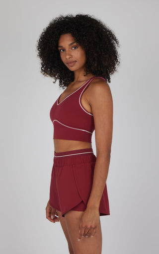 Lux Motion Muse Cropped Bra - 90 Degree by Reflex