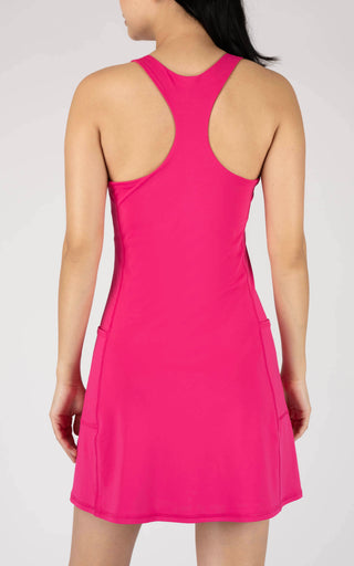 Airlux Courtside Utility Dress with Inner Shorts and Bra Cup