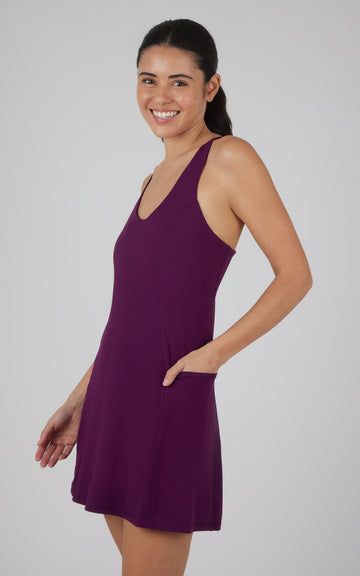 purple game day dress Game Day Dress