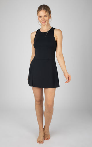 Airlux Renaissance Side Pleat Tennis Dress - Our Ocean Core Story