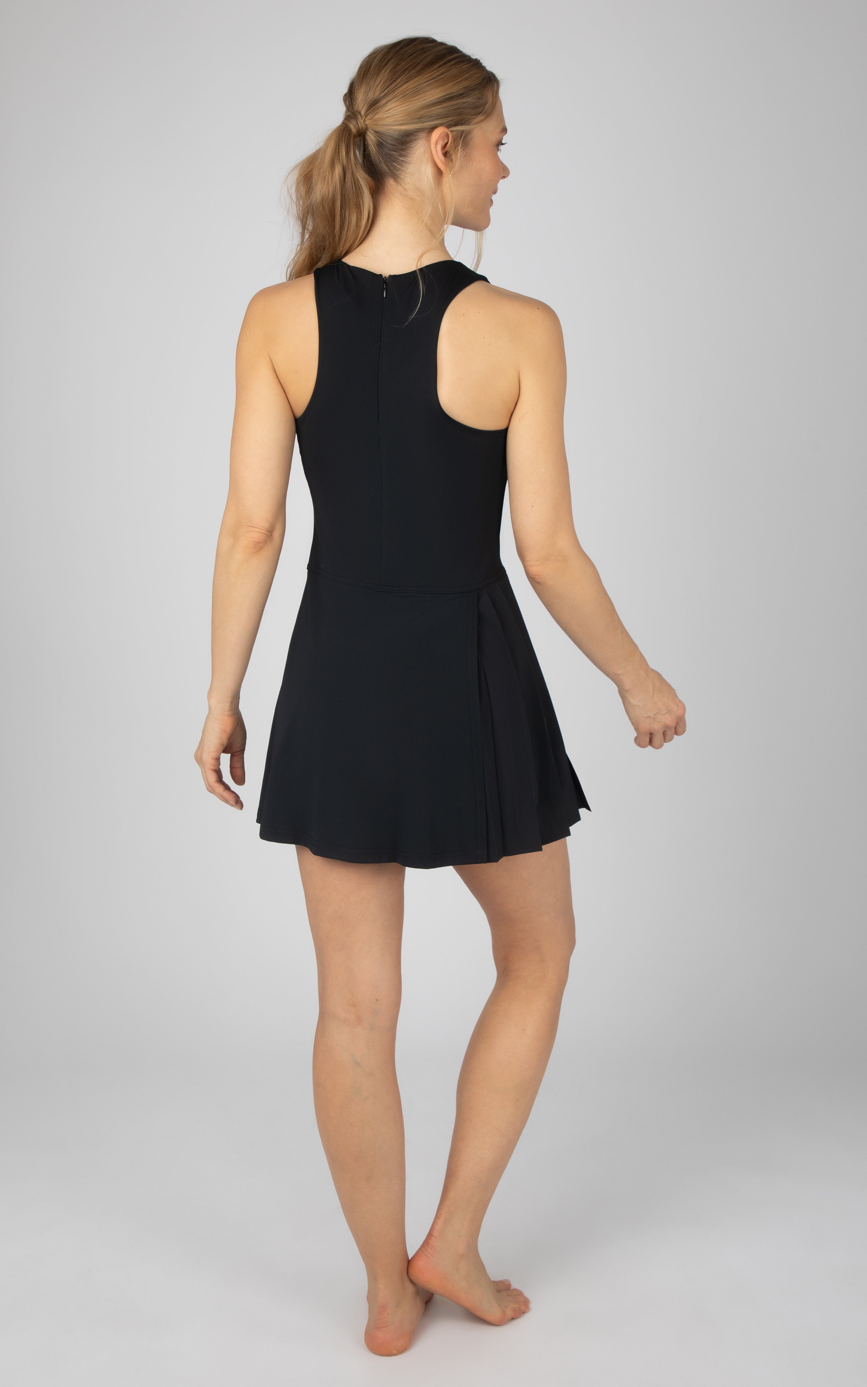 Airlux Renaissance Side Pleat Tennis Dress - Our Ocean Core Story