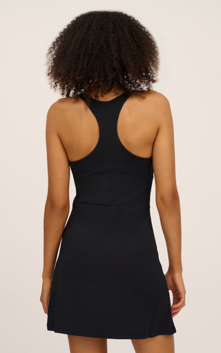 Nudetech  Racerback Dress with Inner Short and Bra Cups
