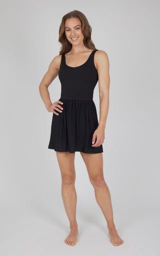 Jersey Charming Pleated Tennis Dress