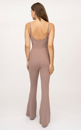 Lux Scarlett Flare Jumpsuit - 90 Degree by Reflex