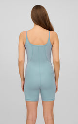 Illusion Ribbed Short Romper - 90 Degree by Reflex