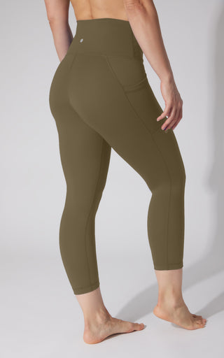 2 PK Interlock Side Pocket and Everyday Capris - 90 Degree by Reflex