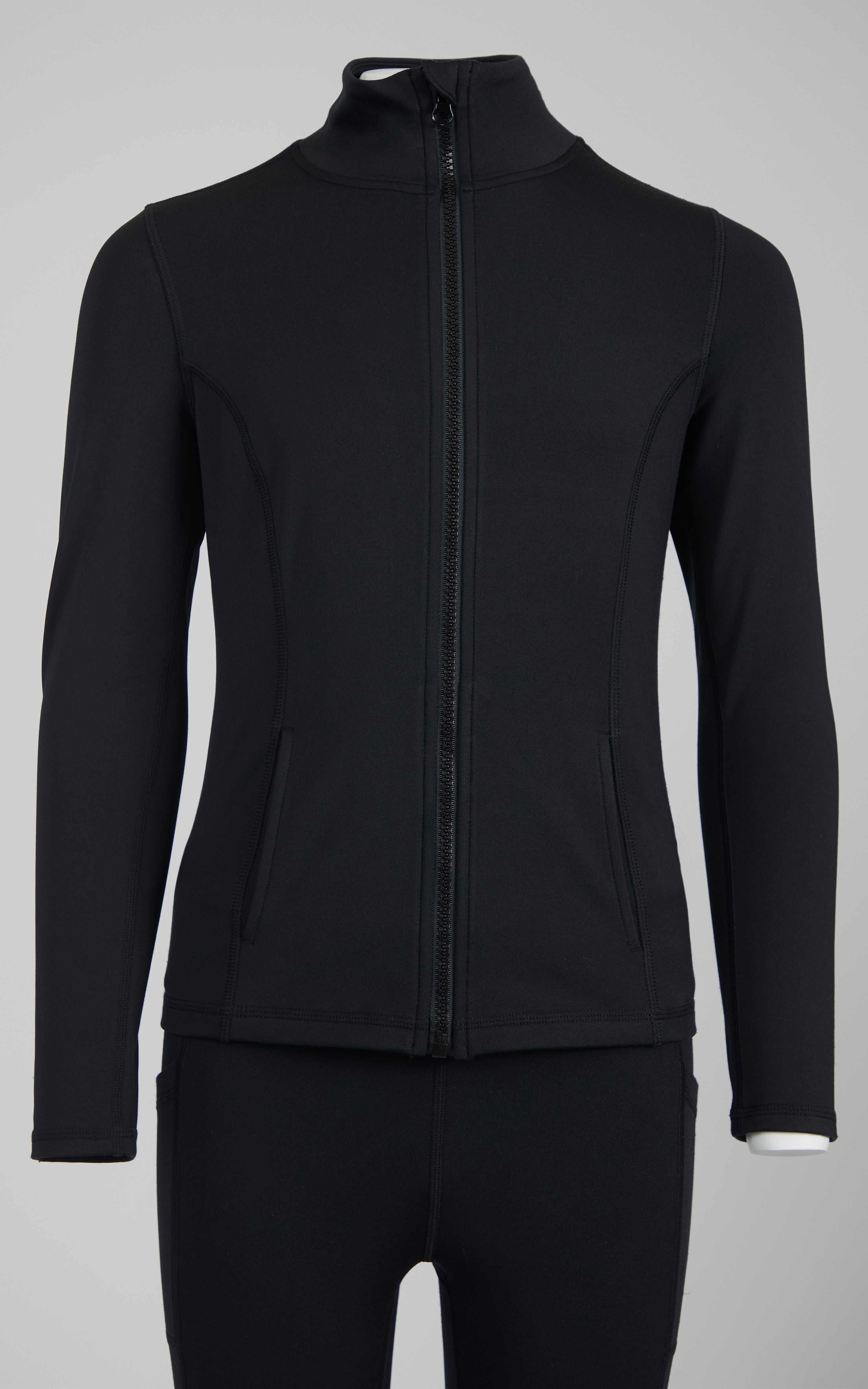 Girls Fleece Lined Jacket - 90 Degree by Reflex