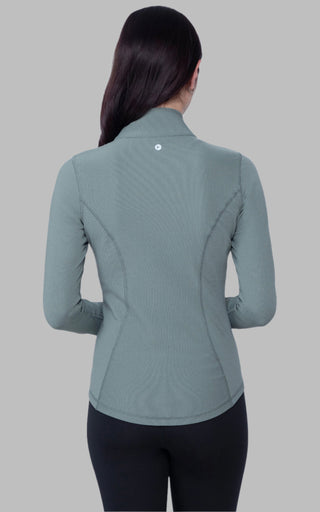 Interlink Ribbed Princess Seam Performance Jacket - 90 Degree by Reflex