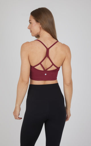 2 PK Ribbed Seamless Rosaline Bra - Our Cafe Story - 90 Degree by Reflex