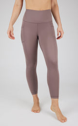 Lux Elastic Free High Waist Side Pocket 7/8 Ankle - 90 Degree by Reflex