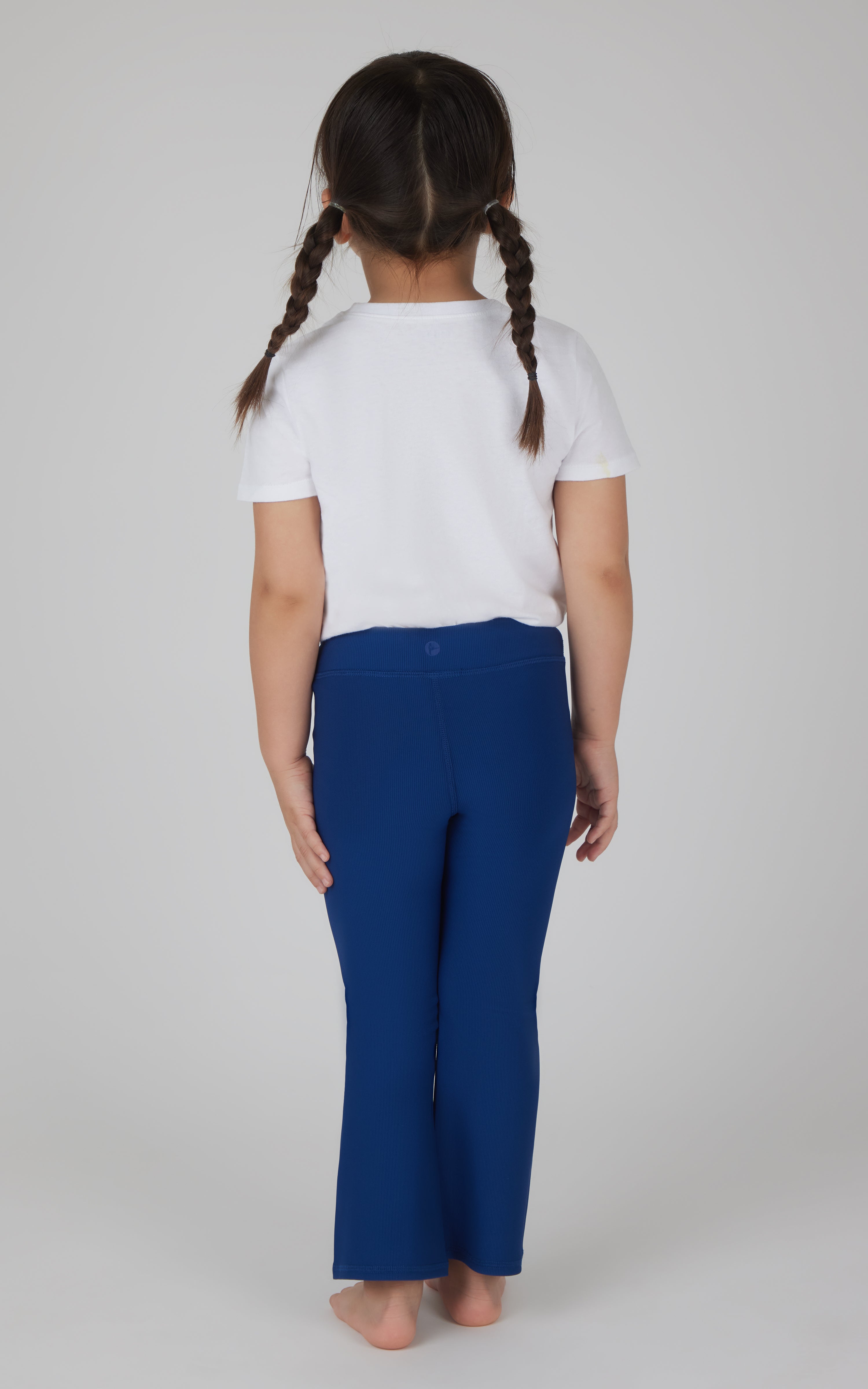 Toddler Girls 2 PK Ribbed Flared Pant - 90 Degree by Reflex