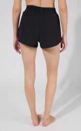 Lightstreme Commuter Woven Smocked Waistband Running Short w/ Split Hem - 90 Degree by Reflex