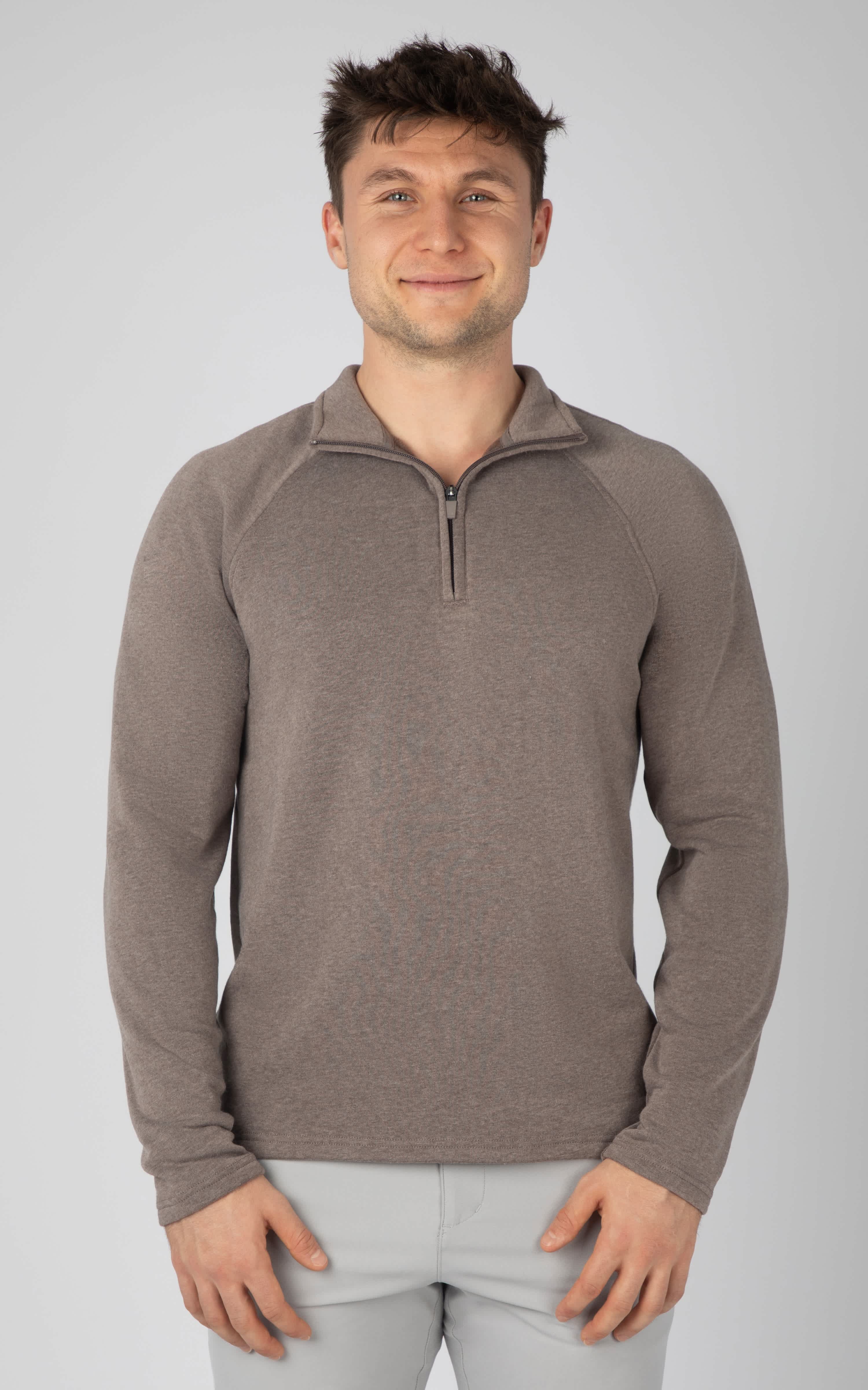 Men's Lightweight Comfytek Half Zip Top