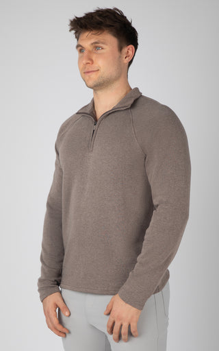 Mens Lightweight Comfytek Half Zip Top