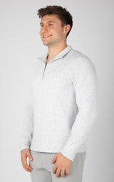 Mens Lightweight Comfytek Half Zip Top - 90 Degree by Reflex