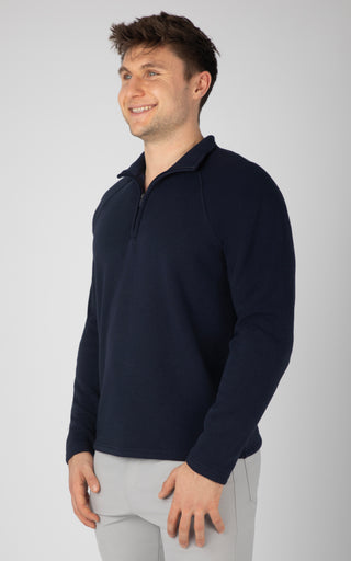 Mens Lightweight Comfytek Half Zip Top