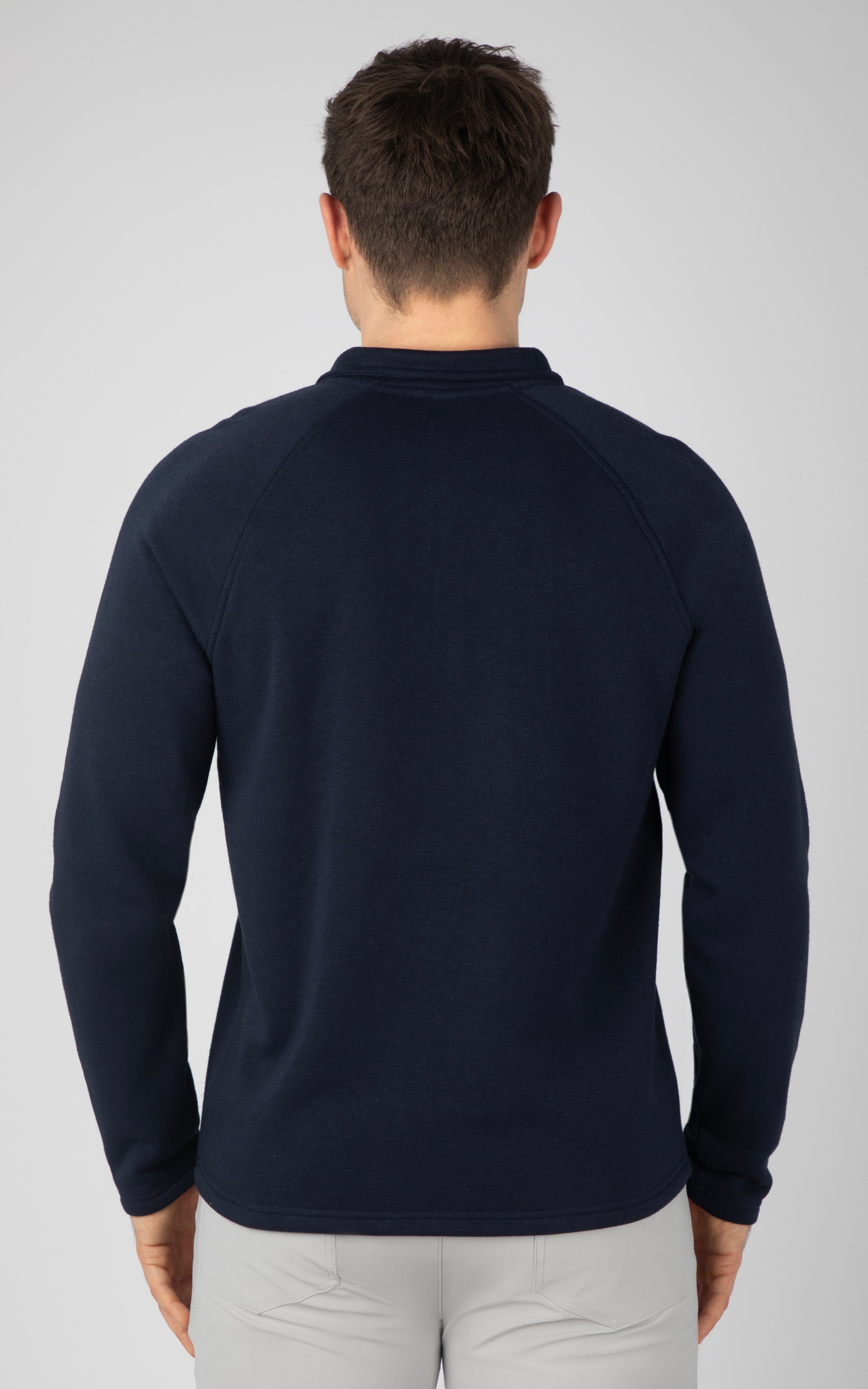 Mens Lightweight Comfytek Half Zip Top