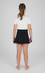 Girls 2 PK Lux Fold Over Skort