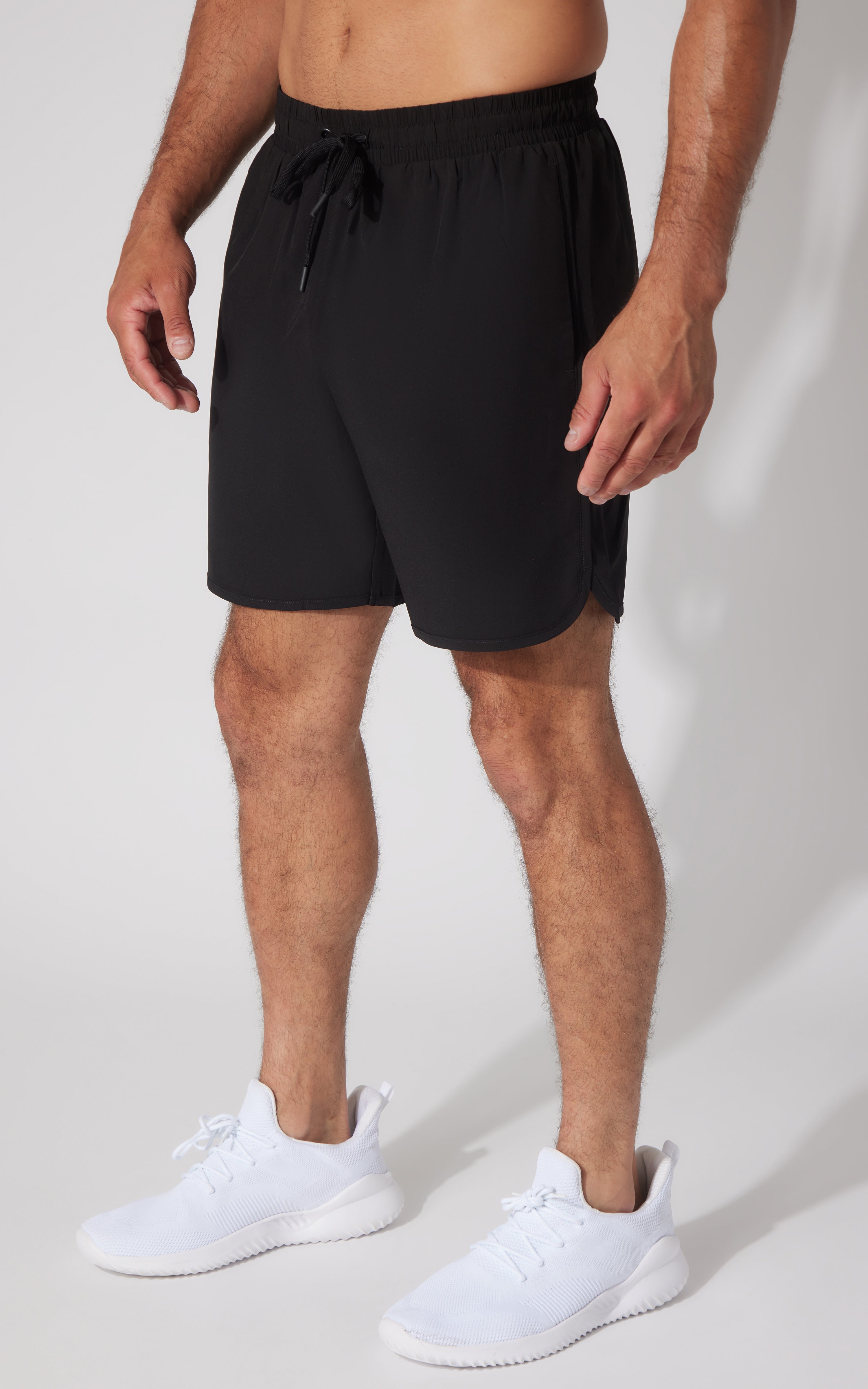 Mens Woven Run The City 7" Short